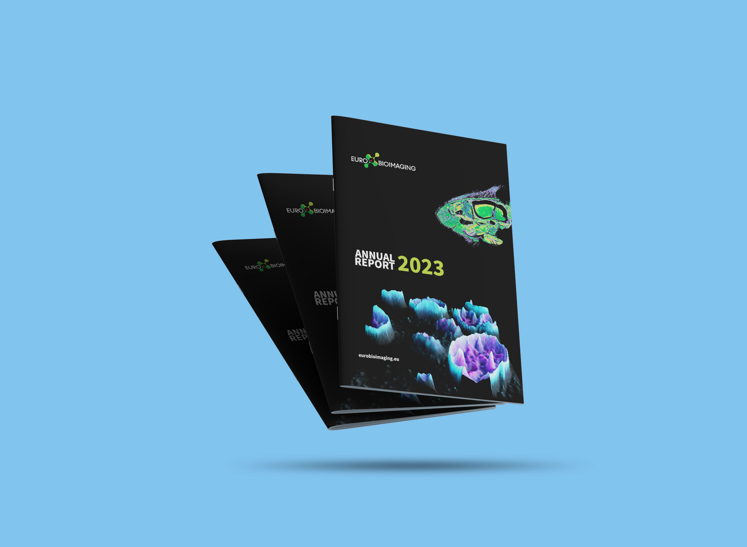 Euro-BioImaging Annual Report 2023 cover